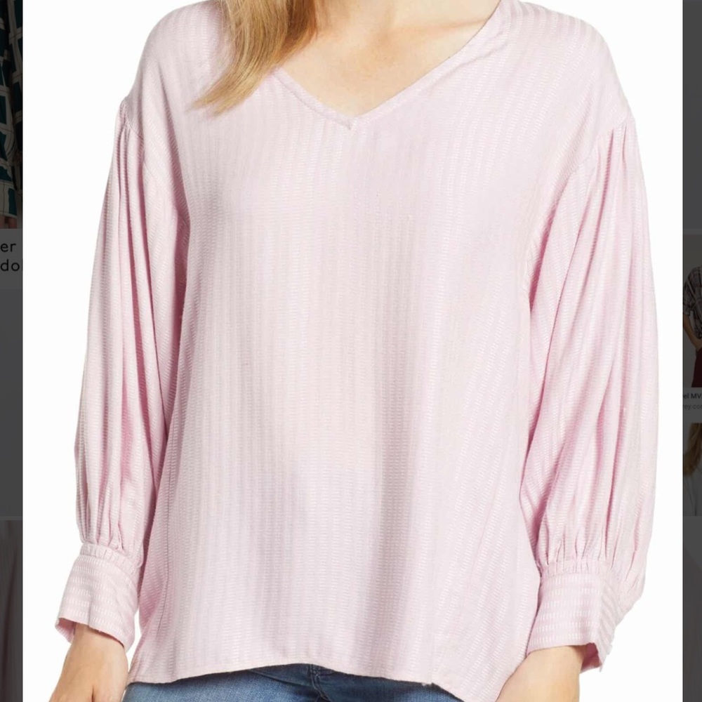 Lou & Grey Pickstitch Jacquard Top - Picture 2 of 6